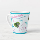 K drama 3 Foto Collage koreanische Typografie Milchtasse (Linke Ecke)