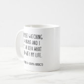 K-Drama Fan Koreanischer Drama-Geschenkidee Kaffeetasse (Vorderseite Links)