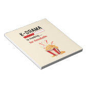 K-Drama is loading Personalized Notizblock (angewinkelt)