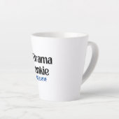 K Drama Junkie Latte Tasse (Rechte Ecke)