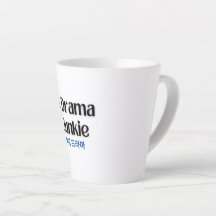 K Drama Junkie Latte Tasse