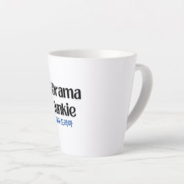 K Drama Junkie Latte Tasse