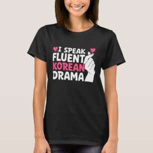 K Drama K Pop Hand Symbol Herz K Pop Merchandise T-Shirt