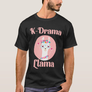 K drama Llama Südkoreanische Flagge Kdrama Lovers T-Shirt