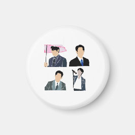 K-Drama Male Leads Magnet