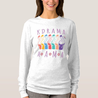 K-Drama Mama Art mit koreanischen Finger Hearts T-Shirt