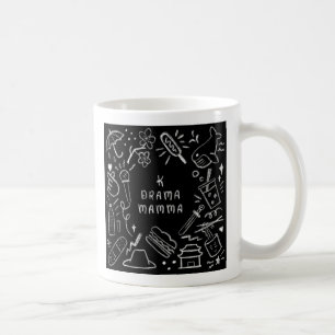 K Drama Mama Chalkboard Style Tasse