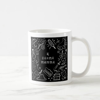 K Drama Mama Chalkboard Style Tasse