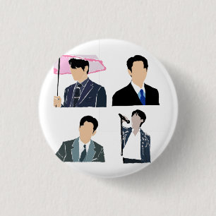 K-Drama-Männer-Hauptrollen Button