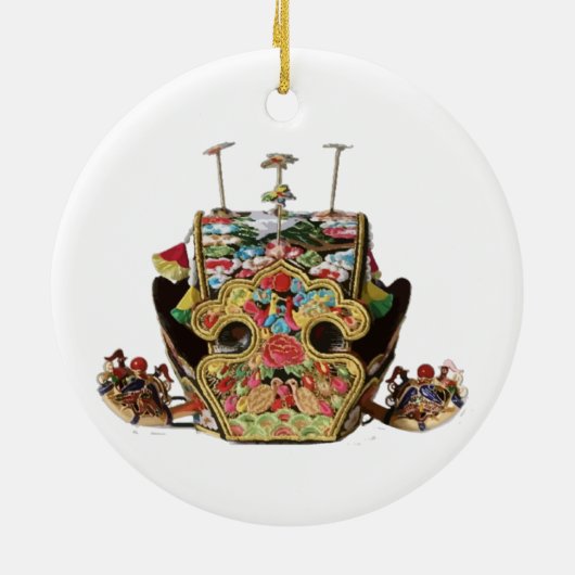 K-drama Queen Keramik Ornament (Hinten)