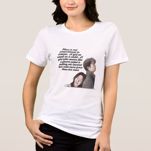 k Drama Tri-Blend Shirt (Vorderseite)