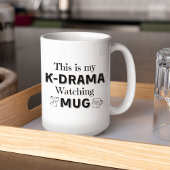 K-Drama-Watching-Tasse Kaffeetasse