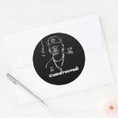 K-Dre Runder Aufkleber (Umschlag)