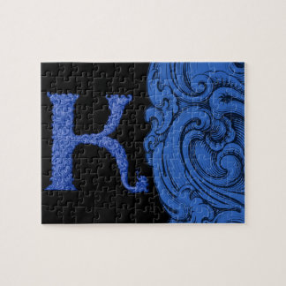 K - Falck Alphabet (blau) Puzzle