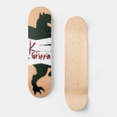 "K. Griffin" Tattoo Bleed Killosopher Deck Skateboard (Vorderseite)