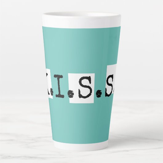 K.I.S.S. MILCHTASSE (Vorderseite)