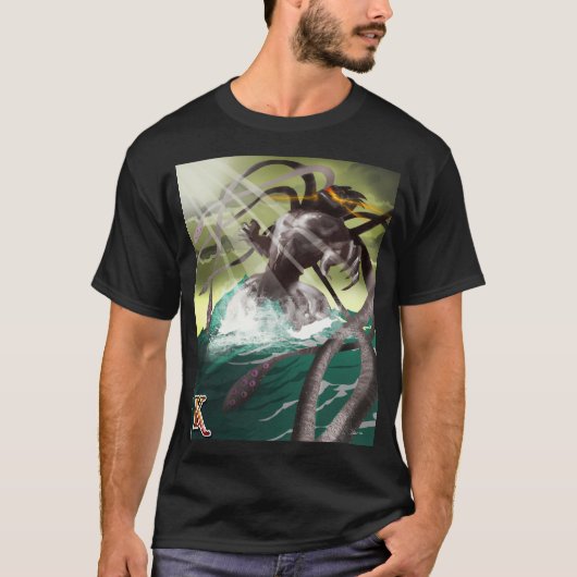 K is For Kraken T-Shirt (Vorderseite)