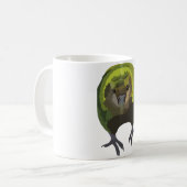 K ist für Kakapo Kaffeetasse (Vorderseite Links)