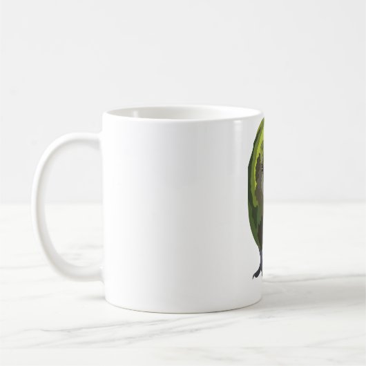 K ist für Kakapo Kaffeetasse (Links)