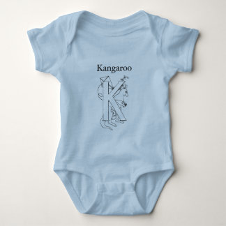 K ist für Känguru Baby Strampler