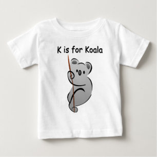 K ist für Koala Baby T-shirt