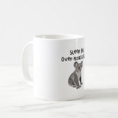 K ist für Koala Kaffeetasse (Vorderseite Links)