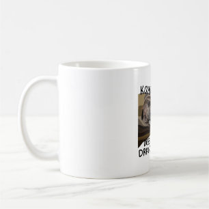K ist für Komodo Dragon Kaffeetasse