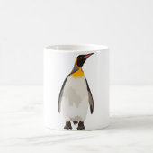 K ist für König Penguin Kaffeetasse (Mittel)