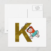 K ist für postkarte (Vorne/Hinten)