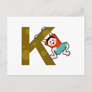 K ist für postkarte