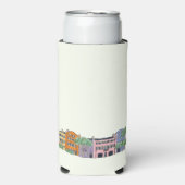K & J Charleston, SC Wedding Tall Can Cooler Selters Dosenkühler (Seltzer Vorderseite)