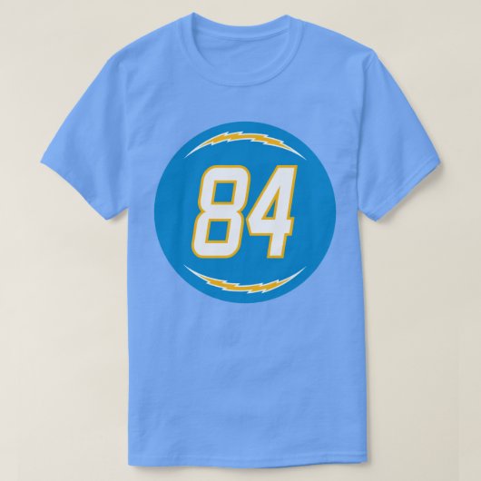 K J Hill Number 84 Jersey Los Angeles Chargers Ins T-Shirt (Design vorne)