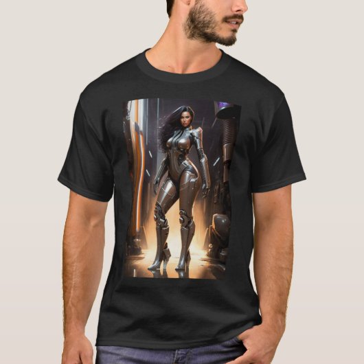 K.K. Android Sci-Fi T-Shirt (Vorderseite)