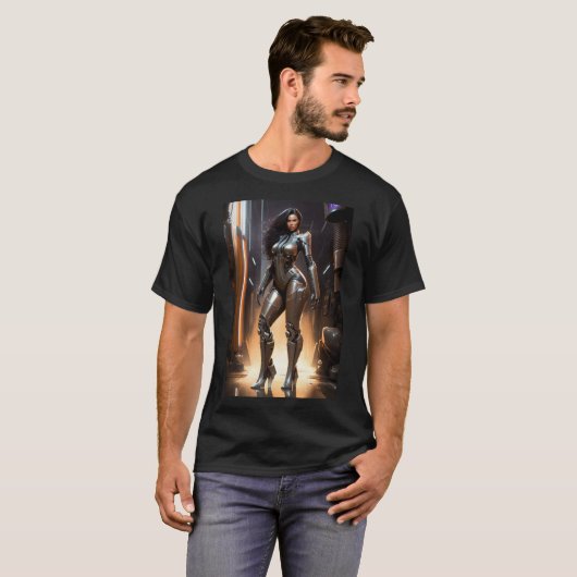 K.K. Android Sci-Fi T-Shirt (Vorne ganz)