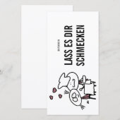 K&K Gutschein | Kochen Feiertagskarte (Vorne/Hinten)