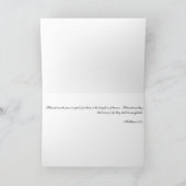 K&K - Sympathy Card Karte (Innenseite)