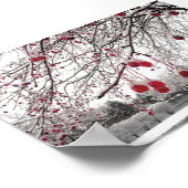 K&K Winter Berry Poster (Ecke)