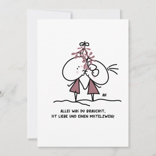 K&K Xmas Feiertagskarte (Vorderseite)