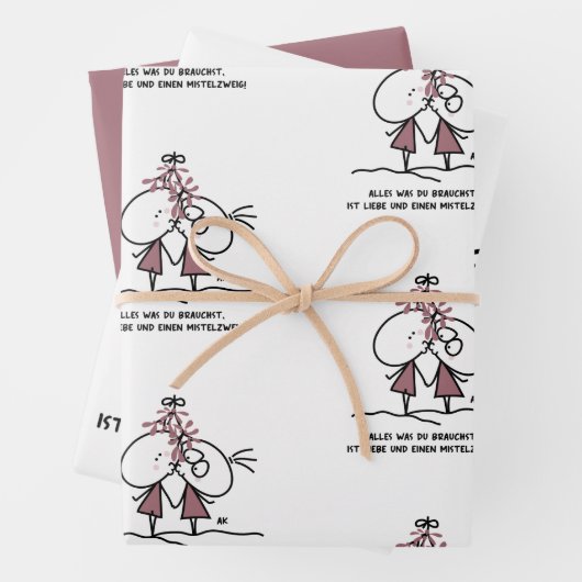 K&K Xmas Geschenkpapier Set (Beispiel)
