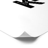 K-kack Funny K-Pop Poo Pun Poster (Ecke)