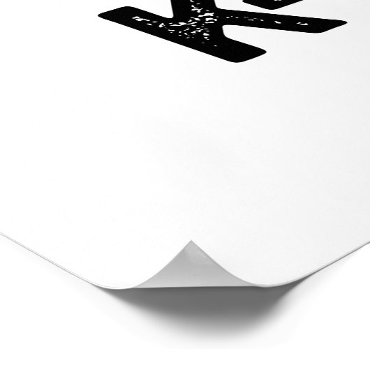 K-kack Funny K-Pop Poo Pun Poster (Ecke)