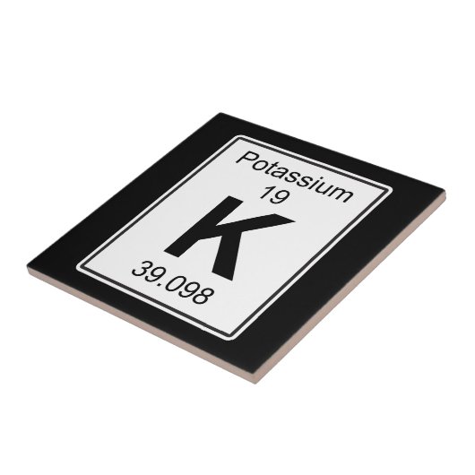 K - Kalium Fliese (Seite)