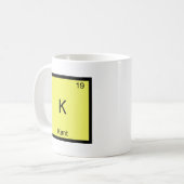 K - Kant Funny Element Chemistry Symbol T-Shirt Kaffeetasse (Vorderseite Links)