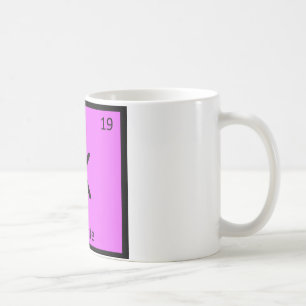 K - Karate Kampfsport Chemie Periodensystem Kaffeetasse