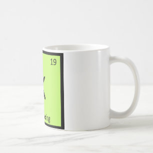 K - Kickboxen Sport Chemie Periodensystem Kaffeetasse