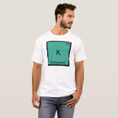 K - Kierkegaard Funny Chemistry Element Symbol T-S T-Shirt (Vorne ganz)