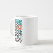 K Kindergarten Teacher Checkered Back To School Ki Kaffeetasse (Vorderseite Links)