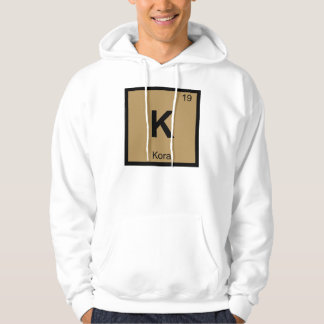 K - Kora Musik Chemie Periodensystem Symbol Hoodie