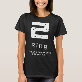 K kultur Koreanisches Alphabet Hangul Consonant 1 T-Shirt