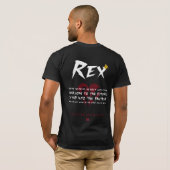K! L Shirt III - Rex (Schwarz voll)